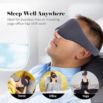 MZOO Sleep Eye Mask for Men Women, 3D Contoured Cup Sleeping Mask &  Blindfold, Concave Molded Night Sleep Mask, Block Out Light, Soft Comfort  Eye