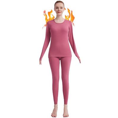 NOOYME Thermal Underwear for Women Base Layer Women Cold