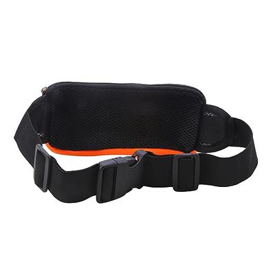 Seadamoo Mini Black Fanny Pack Crossbody Bags for Women and Men, Waterproof  Belt Bag with Adjustable Strap for Traveling Running Hiking Cycling.