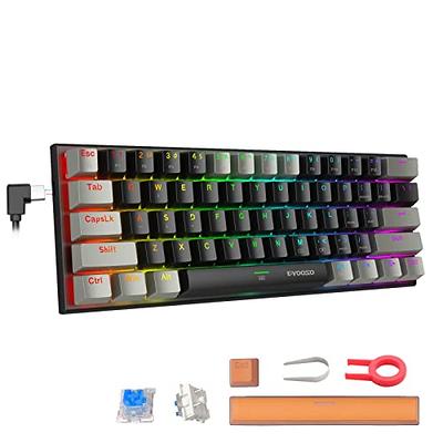 Newmen GM610 60% Wireless Mechanical Keyboard,Wired/Bluetooth RGB