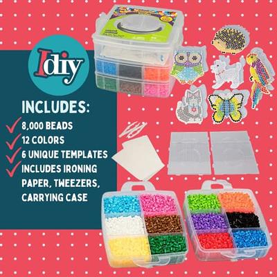 Kids Fuse Beads Kit, Animal Theme  Bead kits, Fuse beads, Art and craft kit
