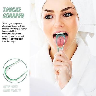 Soft Silicone Tongue Brush Tongue Coating Scraper Cleaning Toothbrush Mouth  Fresh Breath Scraping Hygiene Oral Health Care Tool