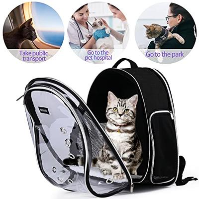 Premium Cat Backpack Carrier, Large Bubble , Portable Ventilated