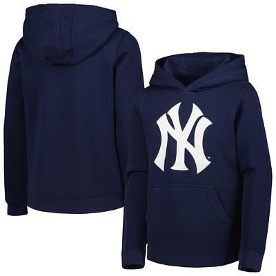 Nike Youth New York Giants Team Stripes Blue Pullover Hoodie
