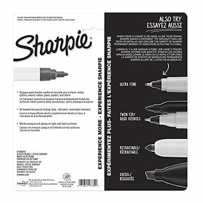 SHARPIE Oil-Based Paint Markers, Medium Point, Assorted Colors, 8 Count -  Great for Rock Painting - Yahoo Shopping