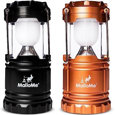 MalloMe LED Camping Lantern Flashlights 4 Pack