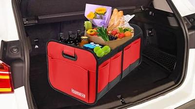 Homeve Trunk Organizer for Car, Car Storage, Reinforced Handles,  Collapsible Multi-Compartment Car Organizers Foldable and Waterproof, 600D  Oxford Polyester, Suitable for Any Car, SUV, Mini-Van, Red - Yahoo Shopping