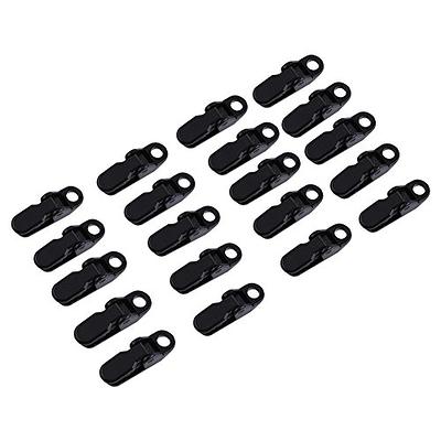 5Pcs Tent Clip Hooks Outdoor Camping Light Accessories Camping Fixed Canopy  Tools Hiking Plastic Tent Hooks Tarp Black tent hooks for lights hanging to  canopy heavy duty plastic snap hooks small tent 