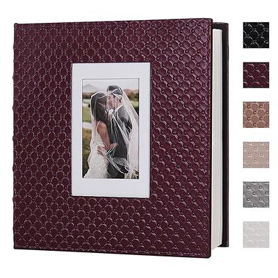 Artmag Photo Picutre Album 4x6 500 Photos, Extra Large Capacity Leather  Cover Wedding Family Photo Albums Holds 500 Horizontal and Vertical 4x6  Photos(Dark Green), 500 Pockets - Yahoo Shopping
