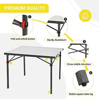 Buy KingCamp Camping Table Aluminum Folding Portable Table