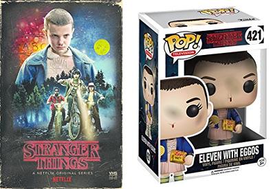 Stranger Things Netflix Exclusive Complete Season 1 and Season 2 Bundle,  DVD / Blu-ray Discs in VHS Style Boxes