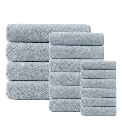 Concierge Collection Turkish Cotton 12-piece Towel Set