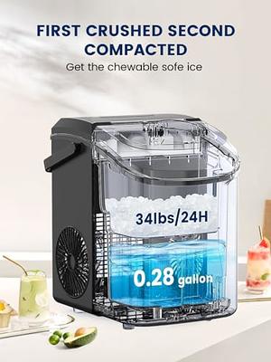 NewAir 44lb. Nugget Countertop Ice Maker with Self-Cleaning Function