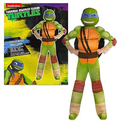 Kids' Teenage Mutant Ninja Turtles Michelangelo Halloween Costume Jumpsuit  With Mask : Target