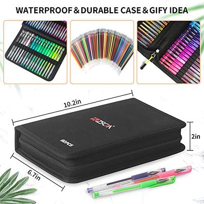 Assorted 60-Gel Pen Case in 2023  Gel pens, Pen case, Gel pens