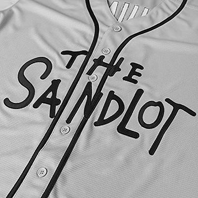 JKNAKN The Sandlot Benny The Jet Rodriguez Michael Squints Palledorous Alan Yeah-Yeah McClennan Bel Air 3D Print Baseball Jersey