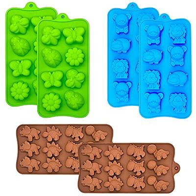 Candy Chocolate Molds Silicone, Non-stick Animal Jello Molds