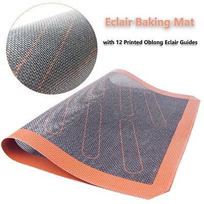 Silicone Baking Mats-Non Stick Cookie Sheet Macaron Mat Liner for Bake Pans  & Rolling,Perfect Bakeware For Bread Making Pastry Cake Brioche Pizza