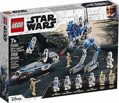 LEGO Star Wars at-at Walker 75288 Building Toy, 40th Anniversary  Collectible Figure Set, Room Décor, Gift Idea for Kids, Boys & Girls with 6