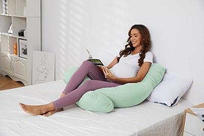 Meiz Pregnancy Pillow - U Shaped - Pregnancy Body Pillow - for Support with Body