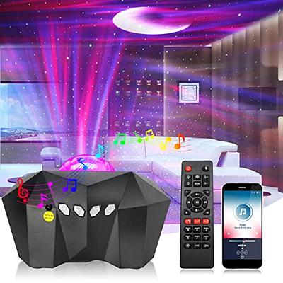 20 Lighting Effects Galaxy Projector, Large Projection Star Projector Music  Speaker, Remote Control Galaxy Light, Timer Night Light Projector for Kids