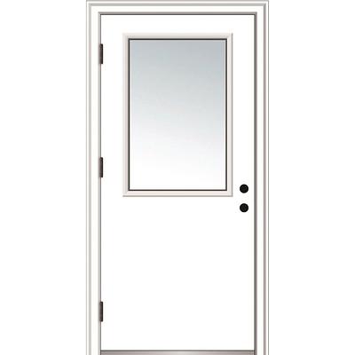 M-D Building Products 32 in. White Vinyl & Rubber Cinch Slide-On Interior  Light & Sound Under Door Seal 43398 - The Home Depot