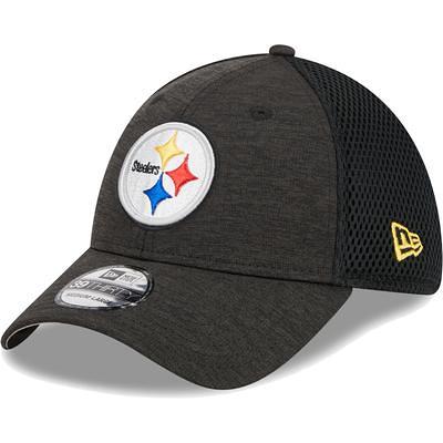 Pittsburgh Steelers NFL New Era 39Thirty Fitted Sideline Hat Gray Size  Small/Med