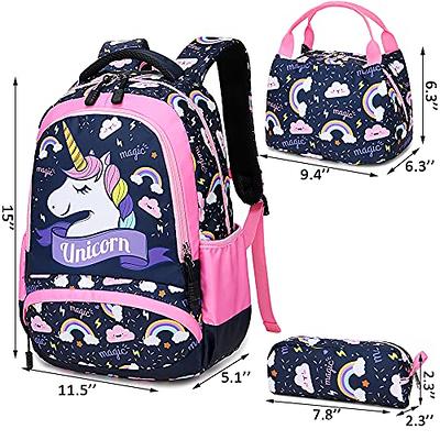 Unicorn Lovely School Tote Bag For Girls