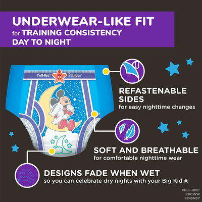 Pull-Ups Boys' Potty Training Pants, 4T-5T (38-50 lbs), 60 Count (Select  for More Options)
