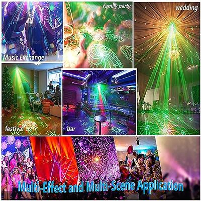 Mini LED Strobe Lights DJ Disco Stage Light Projector with Remote Control  Sound Activated RGB Party Lights for Christmas Halloween Karaoke Pub KTV  Bar Birthday Wedding,Full Color 