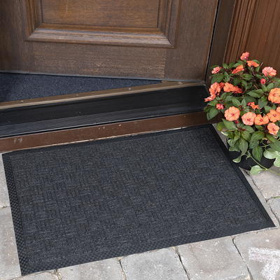 Ottomanson Heavy Duty All Season Steps Welcome Design Doormat