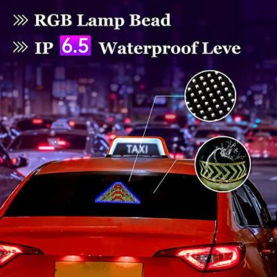 Led Matrix Pixel Panel Bluetooth App Usb 5v Flexible Addressable Rgb  Pattern Graffiti Scrolling Text Animation Display Car Shop
