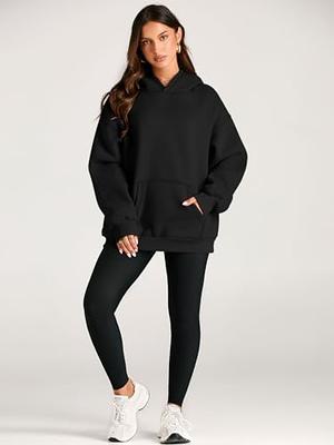 EFAN Womens Oversized Half Zip Pullover Long Sleeve Sweatshirt Quarter Zip Trendy Hoodie Ouffits Teen Girls Fall Y2K Clothes