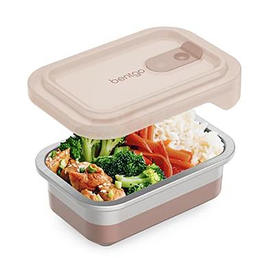Bentgo® MicroSteel® Heat & Eat Container - Microwave-Safe, Sustainable &  Reusable Stainless Steel Food Storage Container with Airtight Lid for  Eco-Friendly Meal Prepping (Snack Size - 2 Cups) - Yahoo Shopping