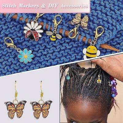 Stitch Markers for Crocheting - 50Pcs Crochet Stitch Markers for