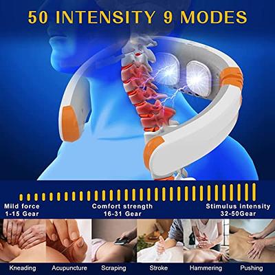 Nekteck Shiatsu Neck and Back Massager with Soothing Heat, Electric Deep  Tissue 3D Kneading Massage Pillow for Shoulder, Leg, Full Body Muscle Pain  Relief, Car, Office and Home Use Blue 