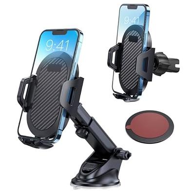 Universal Magnetic Car Mount Holder Dash Windshield Suction Cup For Cell  Phone