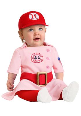 A League Of Their Own Womens Costume Rockford Peaches Uniform