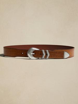 Angolo Leather Belt
