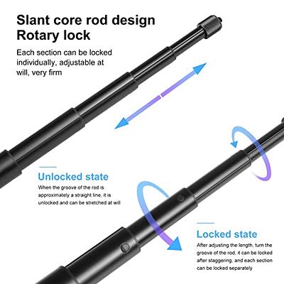 Invisible Selfie Stick for Insta360 Camera, 14.6 to 61.8 Camera 1/4  Extended Monopod Pole for Insta360 ONE X3, X2, for Insta360 ONE RS - Yahoo  Shopping