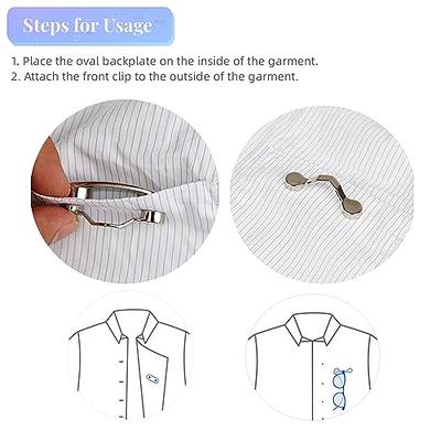 6 Pack Magnetic Eyeglass Holder for Shirt Magnetic Badge Holder