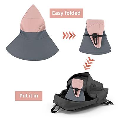 Wide Brim Outdoors Legionnaire Sun Protection Gardening Fishing Back Flap  Hat