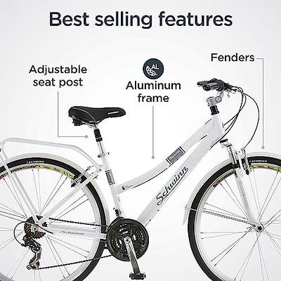 Schwinn Discover Mens and Womens Hybrid Bike 21 Speed 28 inch