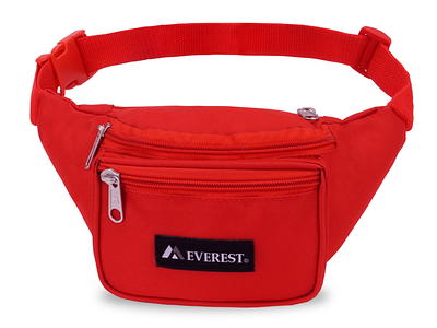 Everest Unisex Signature Waist Fanny Pack Navy Blue 