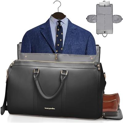 MISSLO 43 Heavy Duty Hanging Garment Bags for Travel Suit Bag for Men  Waterproof Oxford Fabric Suit Cover for Traveling Monogrammed Closet  Clothes