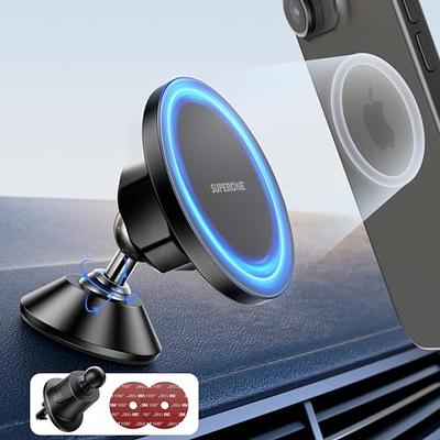 LISEN for 15W MagSafe Car Mount Charger [2024 Upgrade] iPhone  Wireless Car Charger Magnetic Phone Holder Mount, Automobile Car Phone  Holder Vent Fit iPhone 15 Pro Plus Max 14 13 12