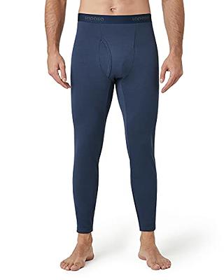 Cuddl Duds Thermal Underwear Long Johns for Men Fleece Lined Cold Weather  Base Layer Top and Leggings Bottom Winter Set - Black, Small at   Men's Clothing store