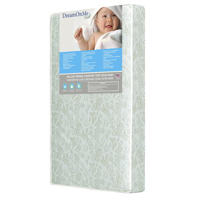 Delta Breathable Firm Crib and Toddler Mattress in Spring Green