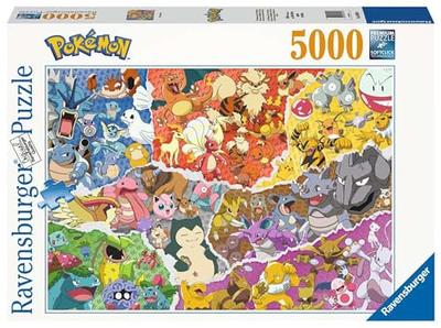  Ravensburger 1000 Piece Pokemon Jigsaw Puzzles for Adults and  Kids Age 12 Years Up - Showdown : Toys & Games