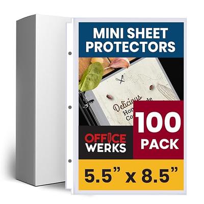 Samsill Scrapbook Refill Pages 12x12 Inches, 30 Pack, 4 Mil Super Heavyweight, Clear, Fits 3 Ring Scrapbook Binders and 12 x 12 Photo Album Refill